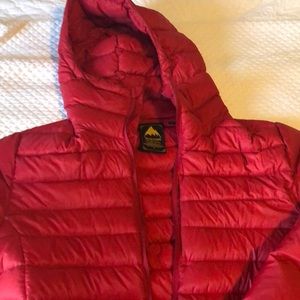 Burton puffy jacket
